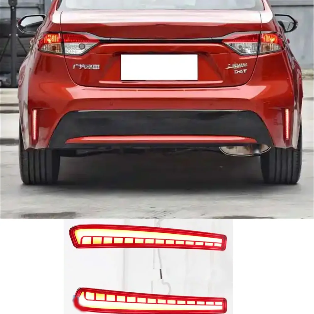 Luz LED parachoques trasero Toyota Corolla 2019-2020 antiniebla freno