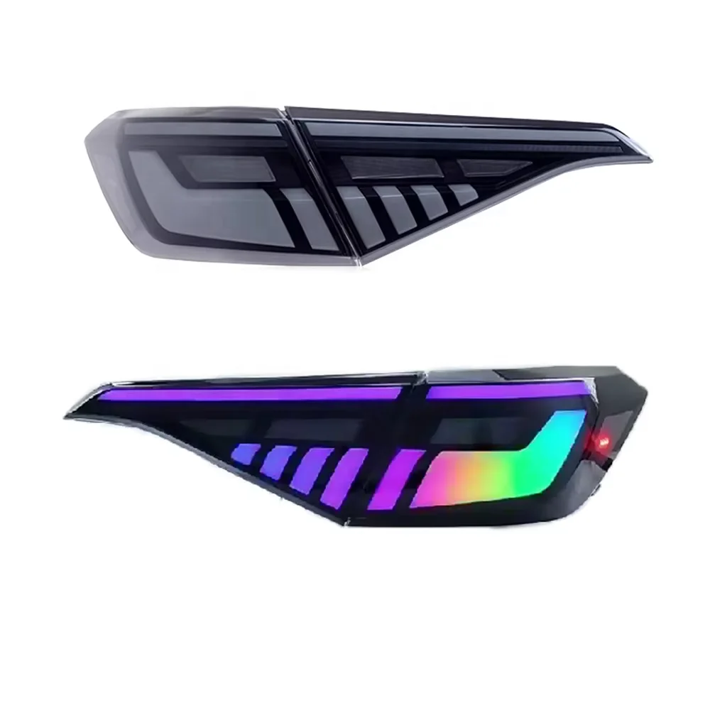 2021-23 Honda Civic 11th Gen Sedan lámpara trasera Auto-Y luces traseras LED coloridas luces de giro secuencial nuevos accesorios de coche - imagen 2