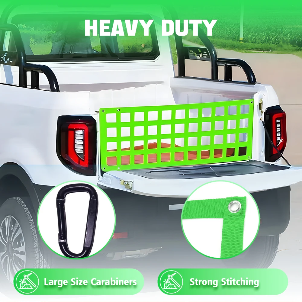 Bartoo red organizadora de maletero para camioneta tamaño completo - imagen 5