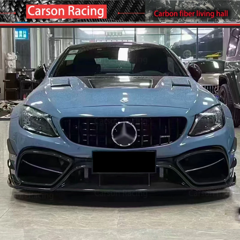 Parachoques fibra de carbono IMP Mercedes Clase C W205 Coupe - imagen 3