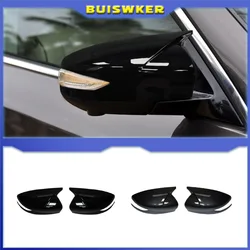 Carcasa espejo retrovisor Nissan Altima 2013-2018, negro brillo