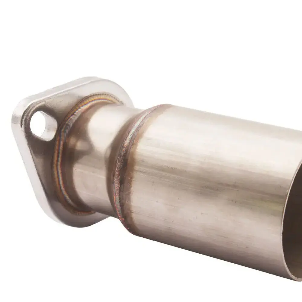 Reductor de escape inoxidable 76 a 63,5 mm con brida de 2 pernos - imagen 4