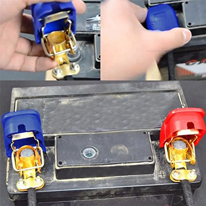 Terminales de batería 12 V de desconexión rápida para coche y moto - imagen 2