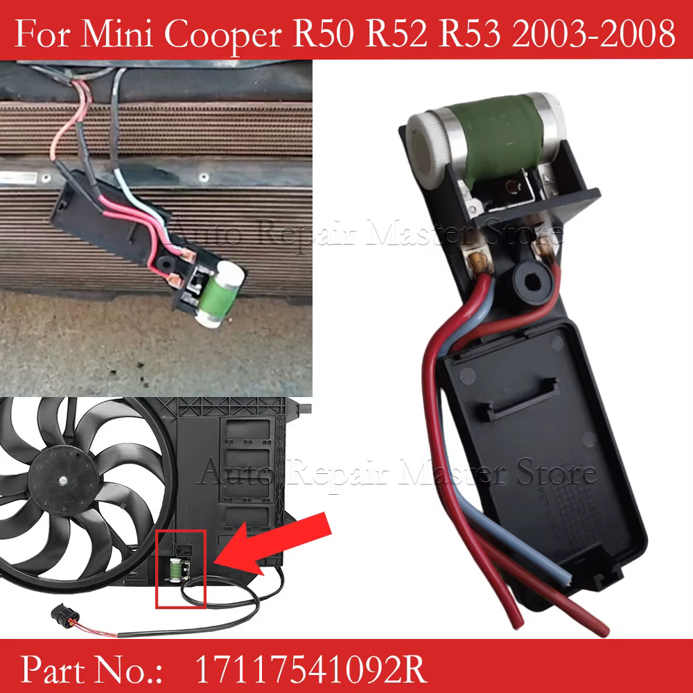 Resistencia del ventilador del radiador para Mini Cooper