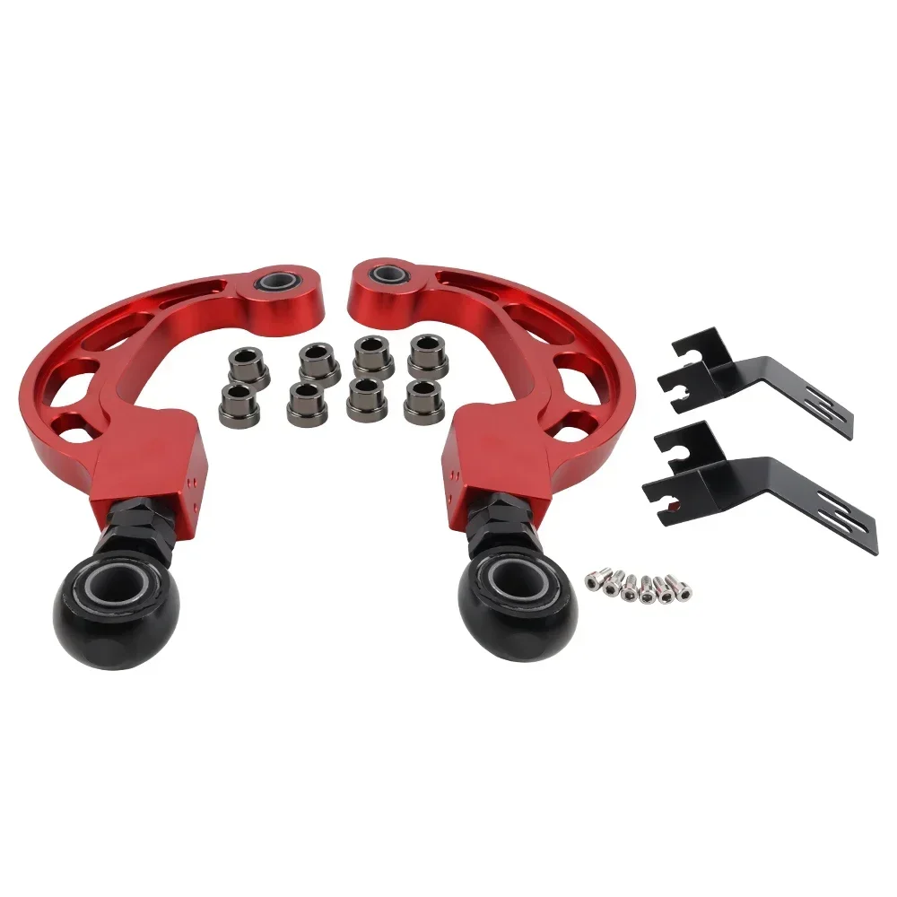 Brazo camber ajustable trasero rojo para Golf GTI MK5-MK7 y Audi A3 8P - imagen 4