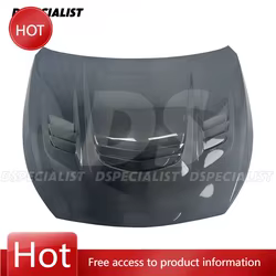 Capó fibra de carbono MBJ V2 Infiniti Q50 Q50S Q50L deportivo