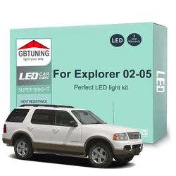 Bombillas LED interiores Canbus Ford Explorer MK3 2002-2005