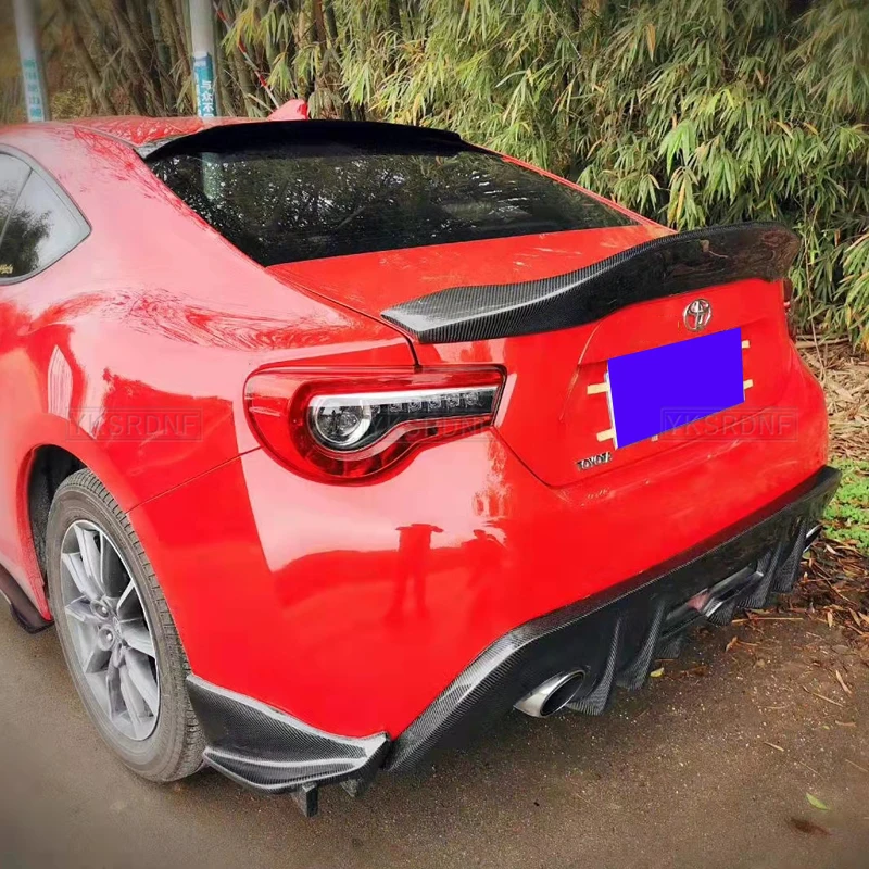Kit alerón ABS instalado en Toyota 86