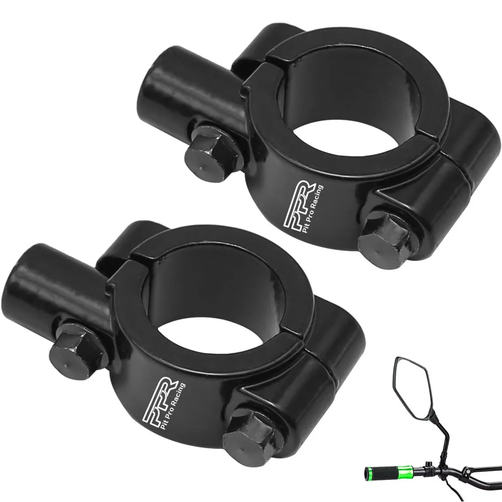 Abrazadera de espejo retrovisor para moto 22, 10 u 8 mm