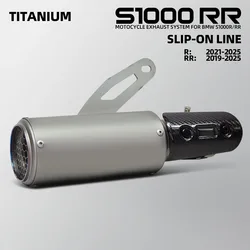 Kit silenciador escape sin cordones titanio carbono BMW S1000RR/S1000R