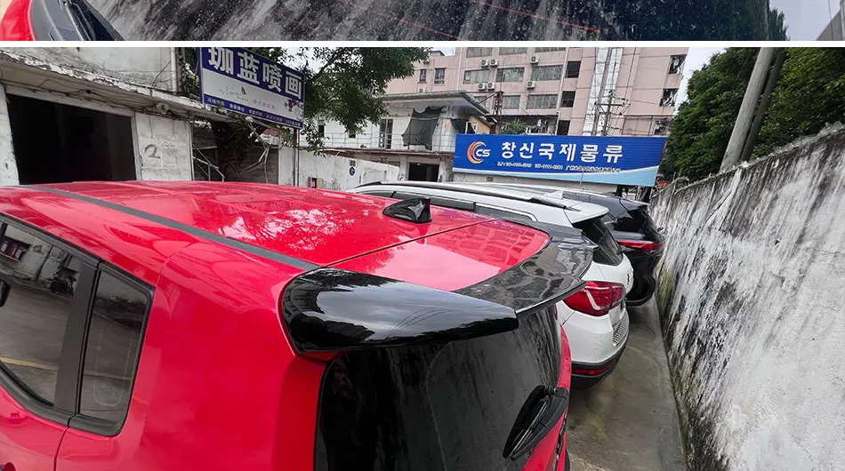 Detalles de la tapa de equipaje