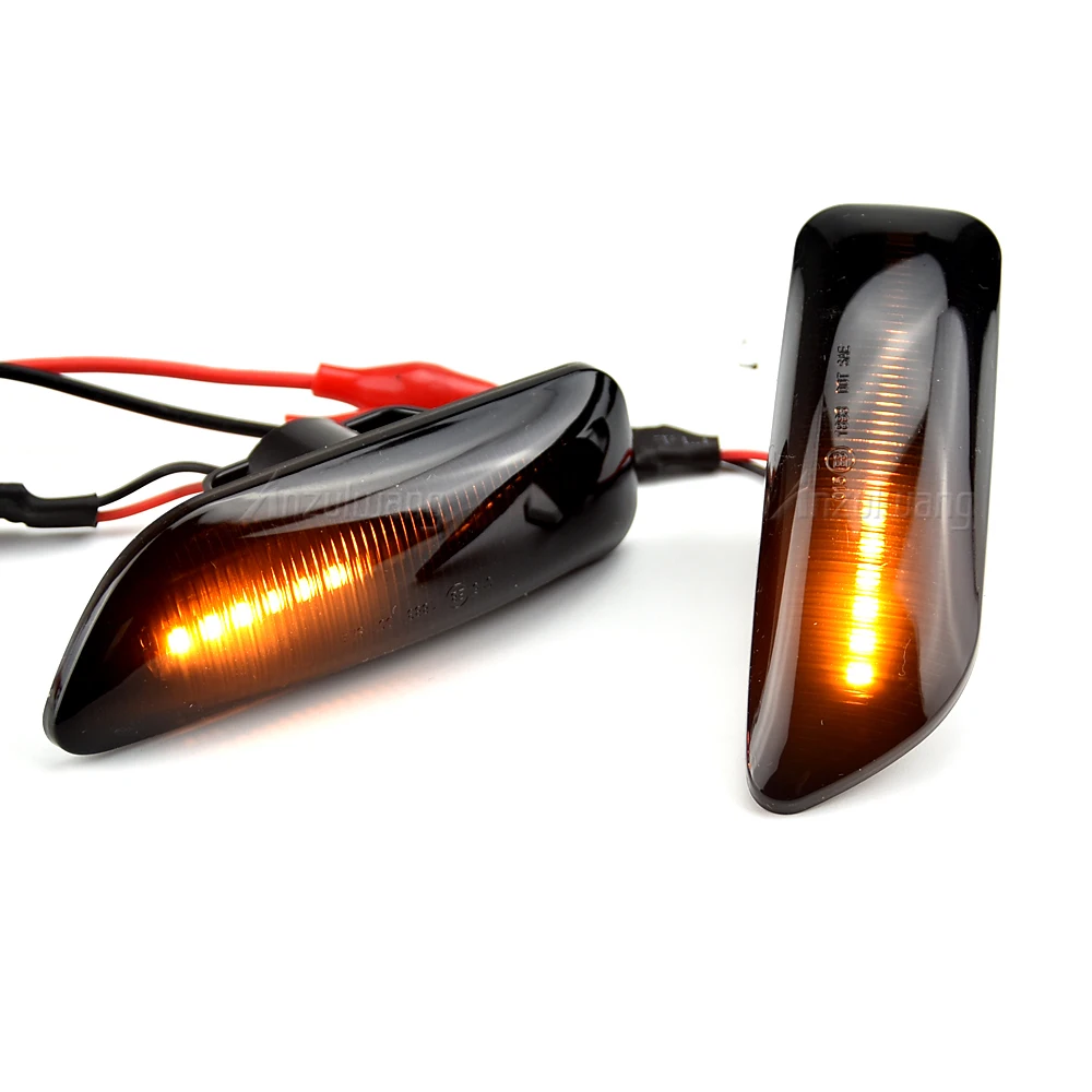 Intermitente LED dinámico espejo lateral Volvo XC90 S80 XC70 V70 S60 2001-2009 - imagen 4