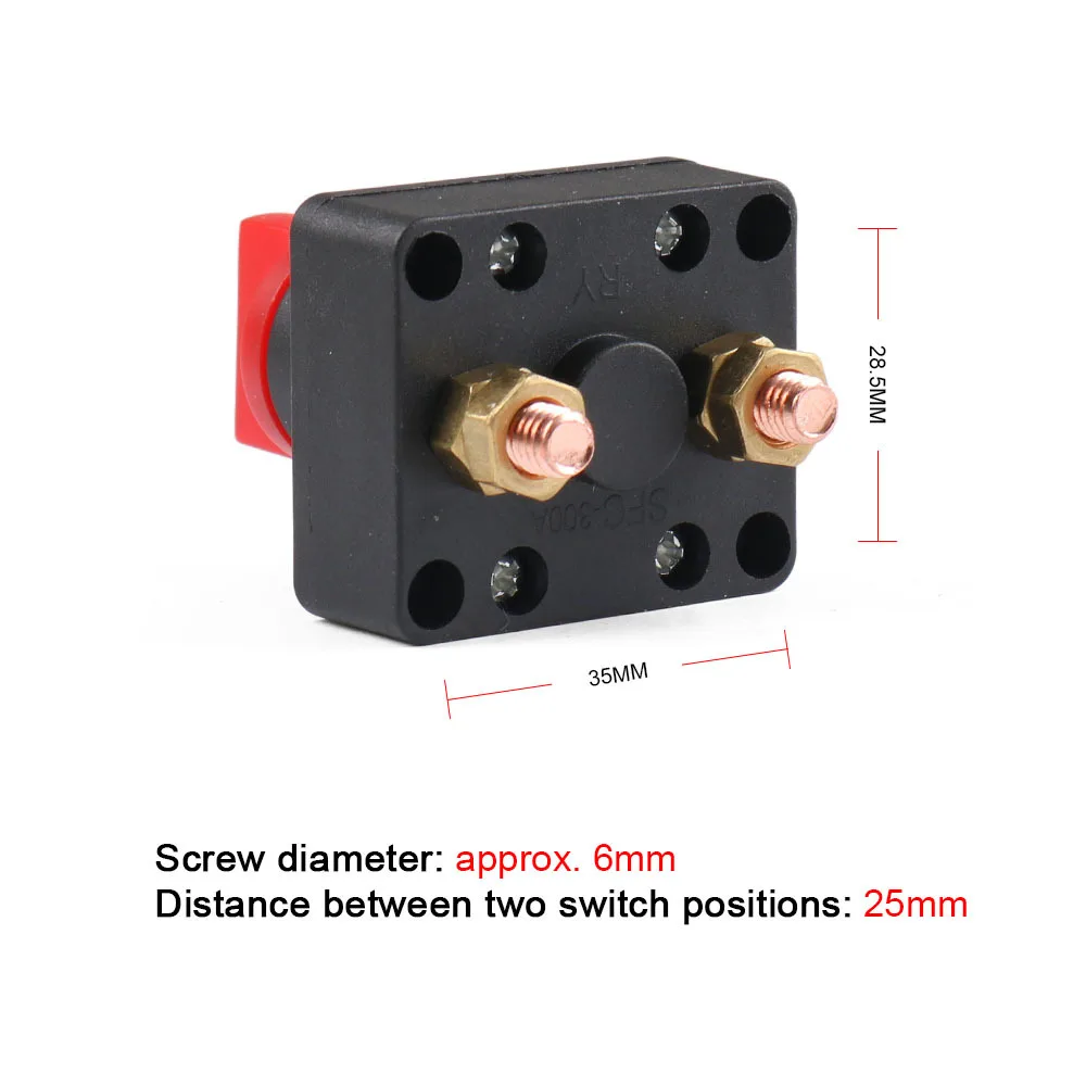 Aislador de batería para coche, camper y barco con interruptor - imagen 3