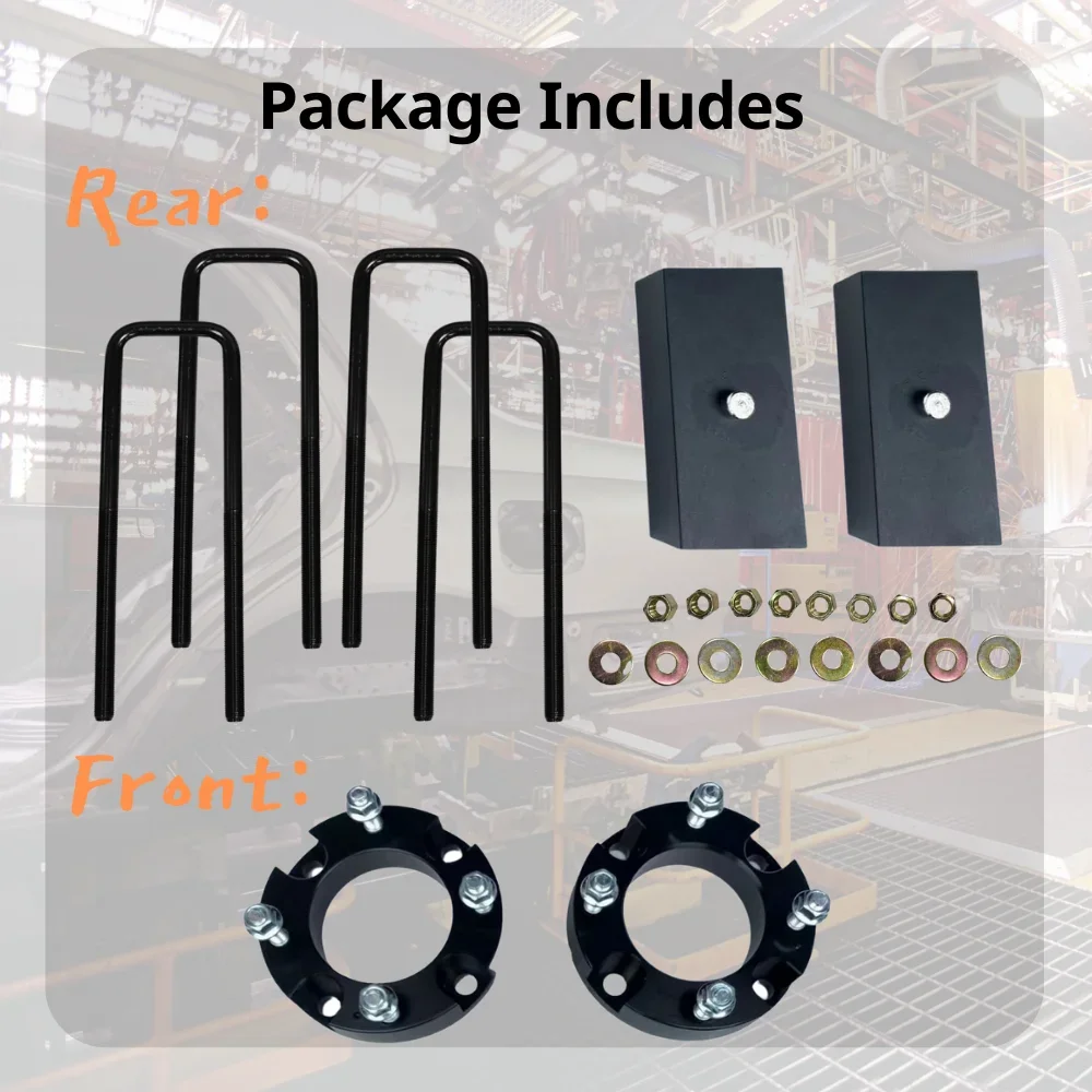 Kit elevación Ford F150 2004-2019 con amortiguadores - imagen 3