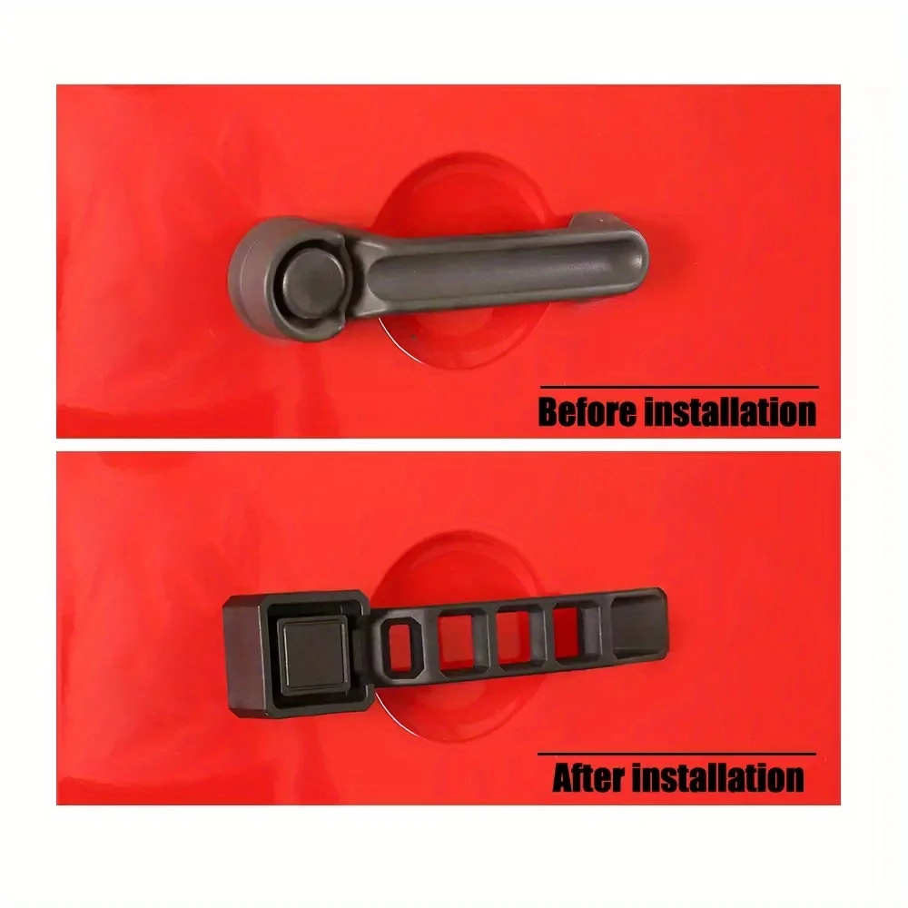 Manija puerta trasera Jeep Wrangler JK/JKU 2007-2018 negra exterior - imagen 5