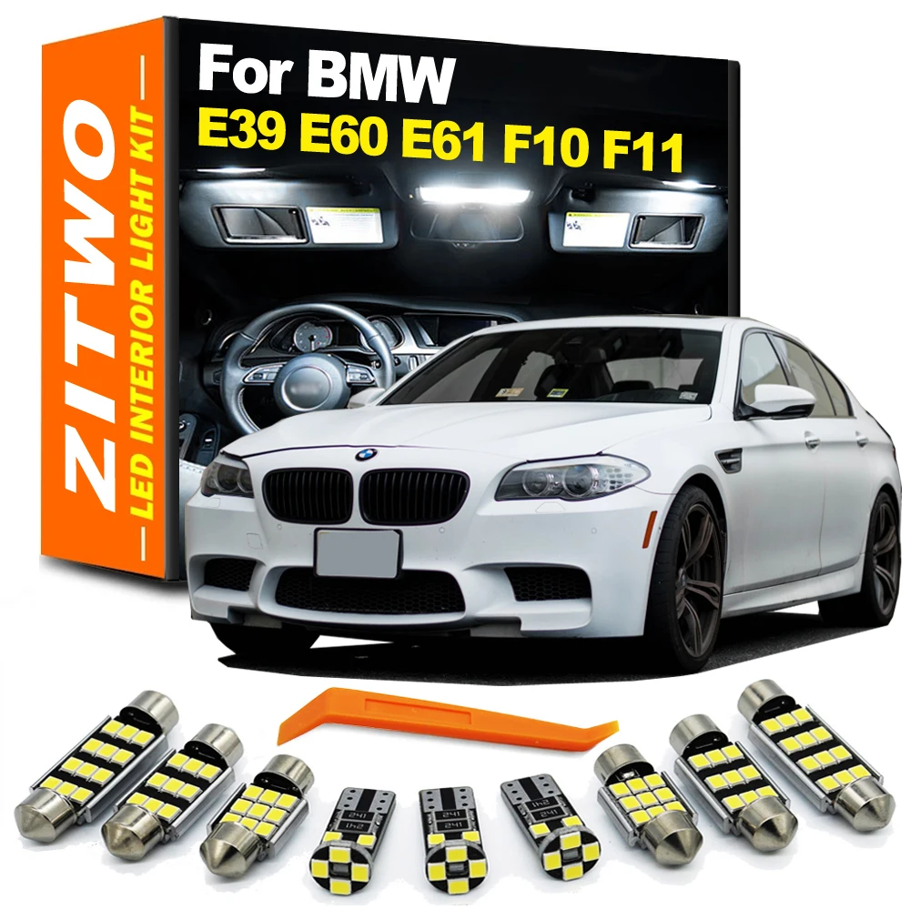 ZITWO LED Canbus para BMW Serie 5 - luz de mapa interior E39-F11