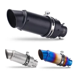 Silenciador de escape SC de motocross para Yamaha R3/R6/MT-07