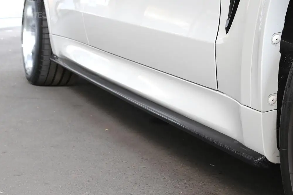 Faldas laterales de fibra de carbono estilo 3DS para BMW X5M/X6M - imagen 2