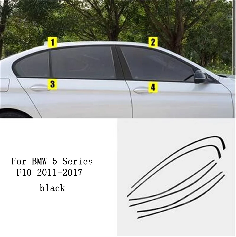 Molduras negras de acero para ventanillas BMW Serie 3 F30/G20 - imagen 5