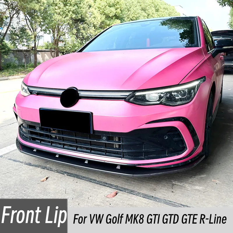 VW Golf MK8 Separador de parachoques delantero - alerón 2020-2023