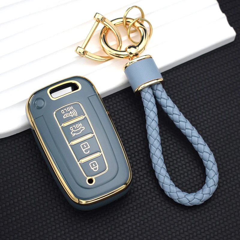 Funda llave coche TPU para Kia Forte Rio Sportage Hyundai IX35 Sonata - imagen 4