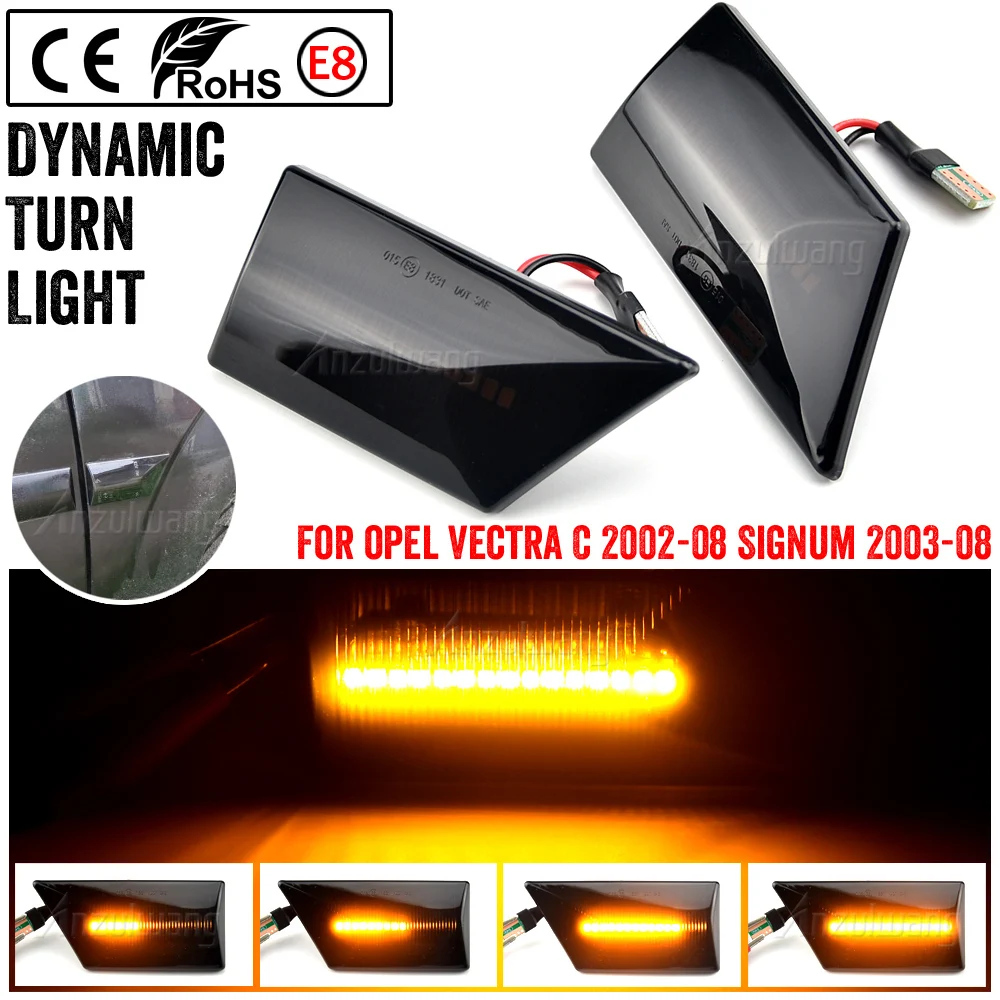 Intermitente LED secuencial Opel Vectra C Signum 2002-2008 - imagen 2