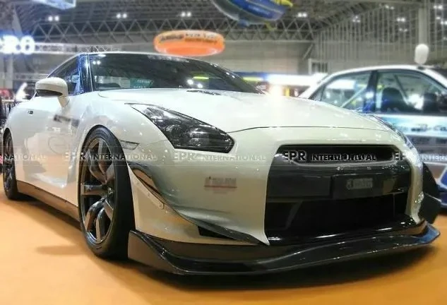 Labio splitter Amuse para Nissan R35 GTR – bajo alerón - imagen 3