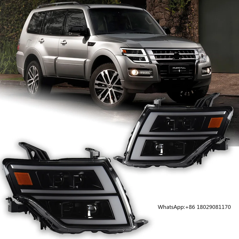 Faros LED proyector Mitsubishi Pajero 2006-2018 DRL – V97 V87 V95 V93