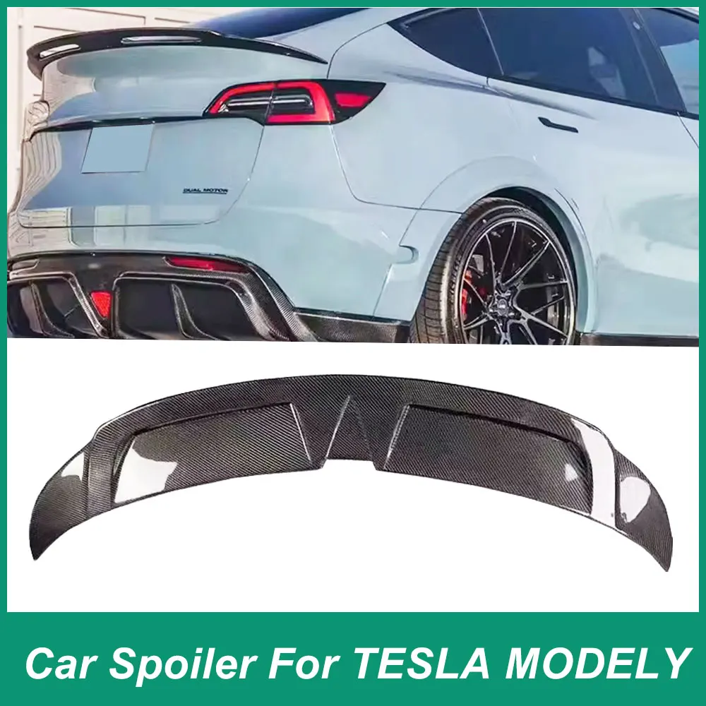 Alerón Trasero de Fibra de Carbono para Tesla Model Y 2019-2023