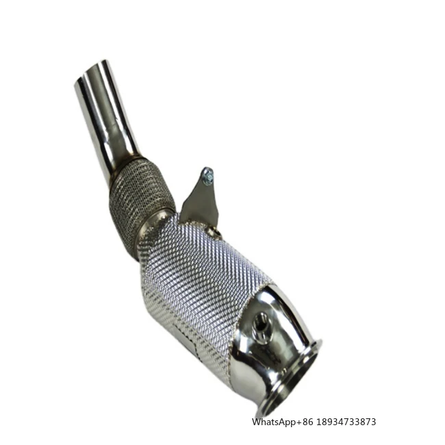 Downpipe deportivo BMW 320i F30 N20 con catalizador alto flujo - imagen 4