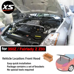 Puntales amortiguador capó delantero para Nissan 350Z Z33 2003-2008