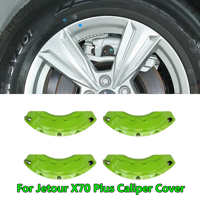 Kit de cubiertas de pinza de freno Jetour X70 Plus de aluminio