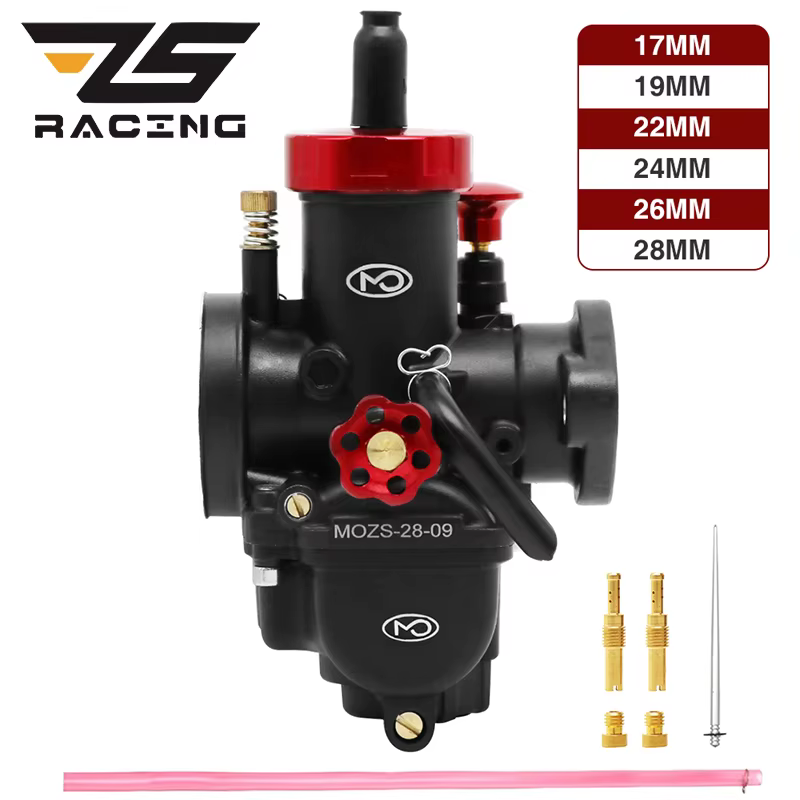 Carburador ZS Racing brida PE 17-28 mm para Pit Bike y scooter GY6