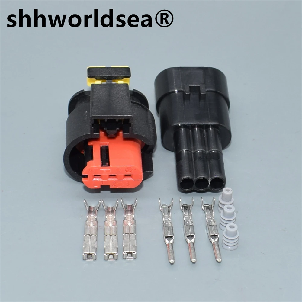 Conector inyector diésel 3 pines sellado 284426-1 Shhworldsea - imagen 2