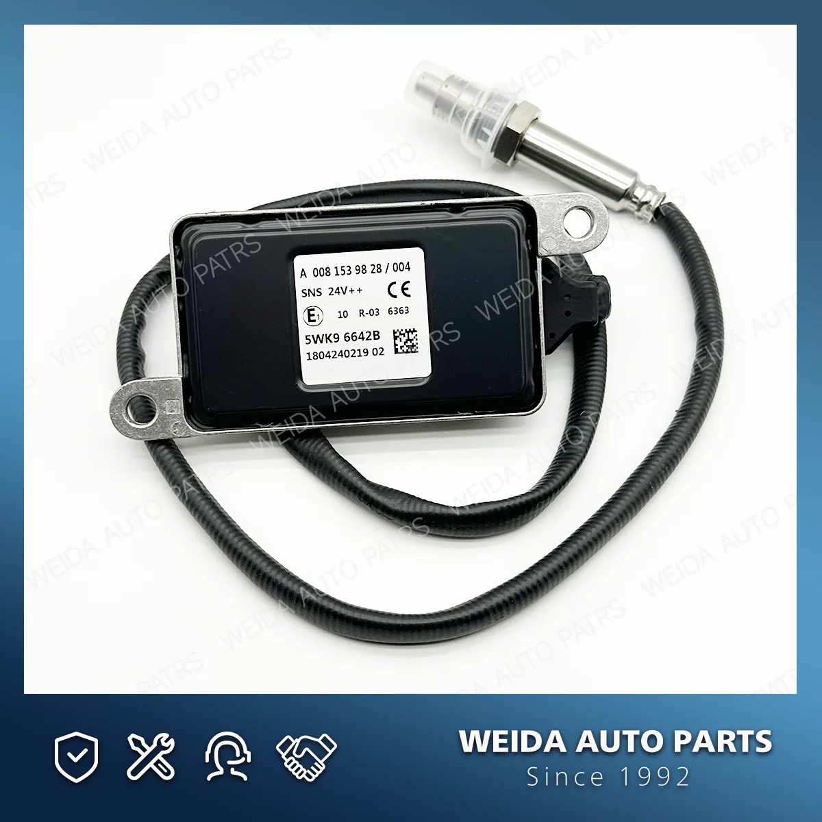 5WK96642B A 0081539828   Sensor NOX Sensor de oxígeno y nitrógeno para camión Mercedes-Benz Actros Atego - imagen 3
