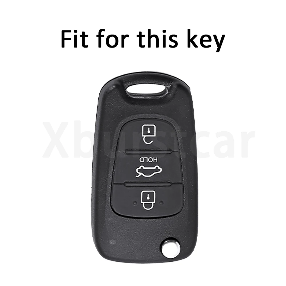 Carcasa de mando de llave para Kia Sportage Rio Ceed e Hyundai i30 - imagen 2