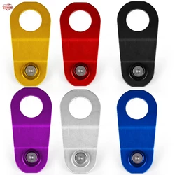 Soporte de radiador de aluminio morado para Honda Civic EK