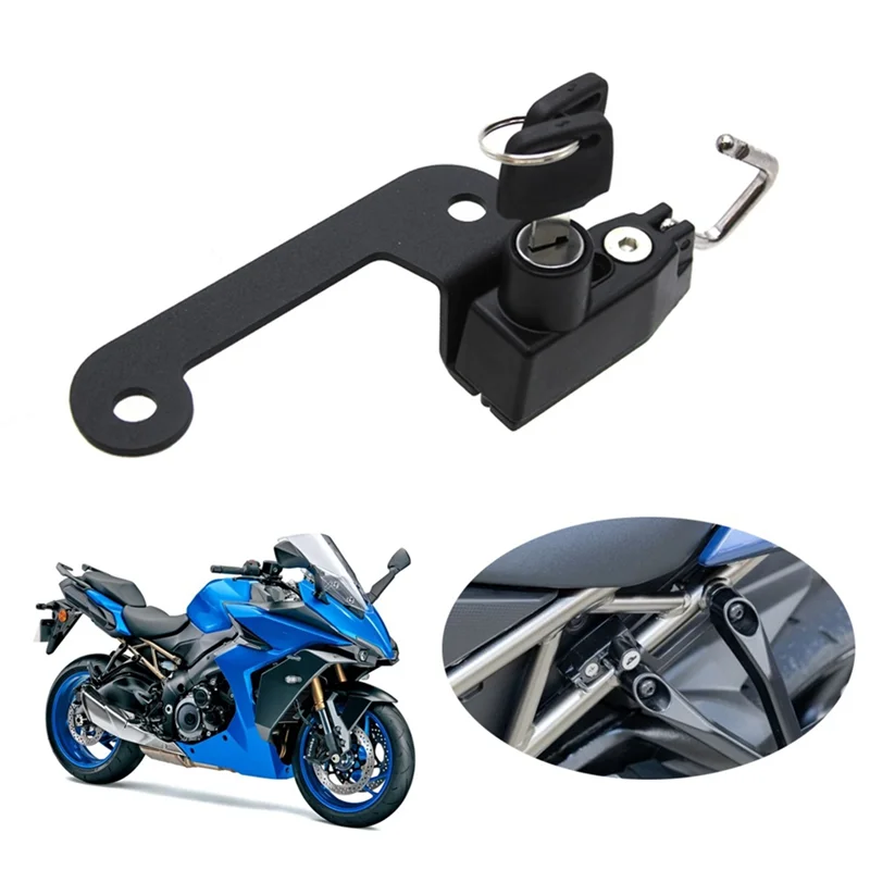 Cerradura antirrobo para casco Suzuki GSX-S1000GT 2021-2022 - imagen 2