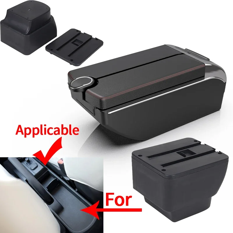 Caja reposabrazos Mazda 2 Demio con almacenamiento y USB - imagen 2