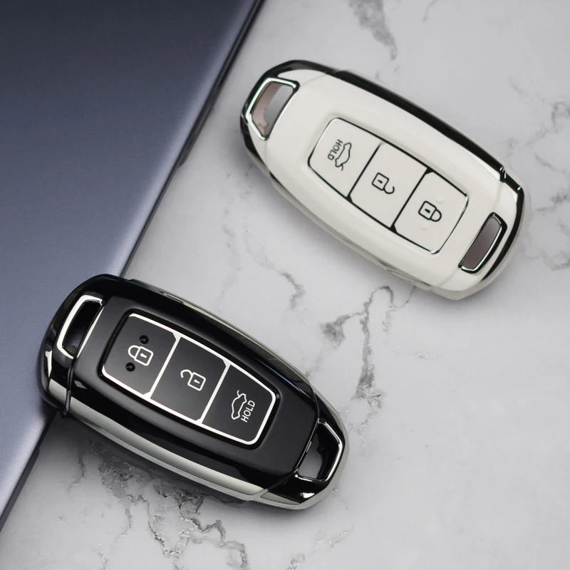 Carcasa de llave Hyundai i30, iX35, Santa Fe y Kona - imagen 3