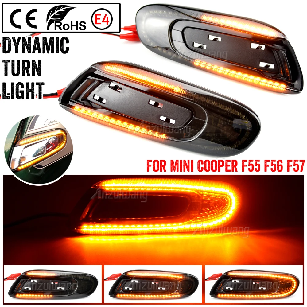 Luz Lateral LED Secuencial - Mini Cooper F55 F56 F57 2014-2017 - imagen 2