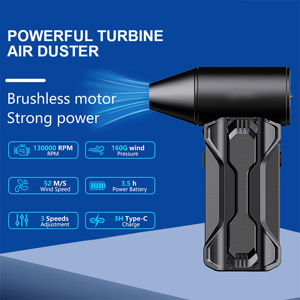 Soplador de aire eléctrico para coche Turbo Jet 130.000 RPM - imagen 2