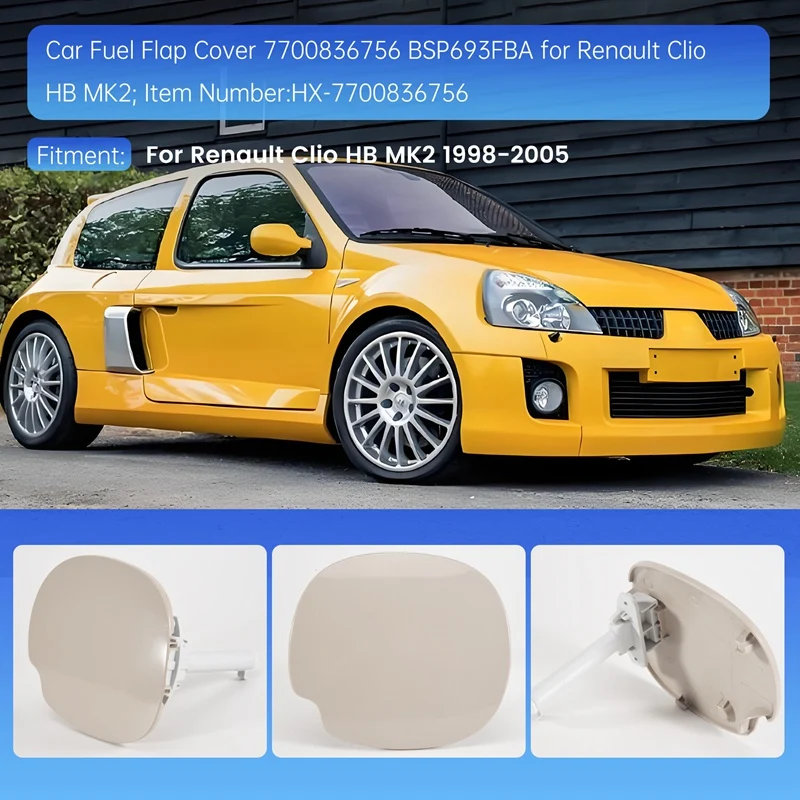 Tapa de depósito Renault Clio MK2 1.2 16V - imagen 5