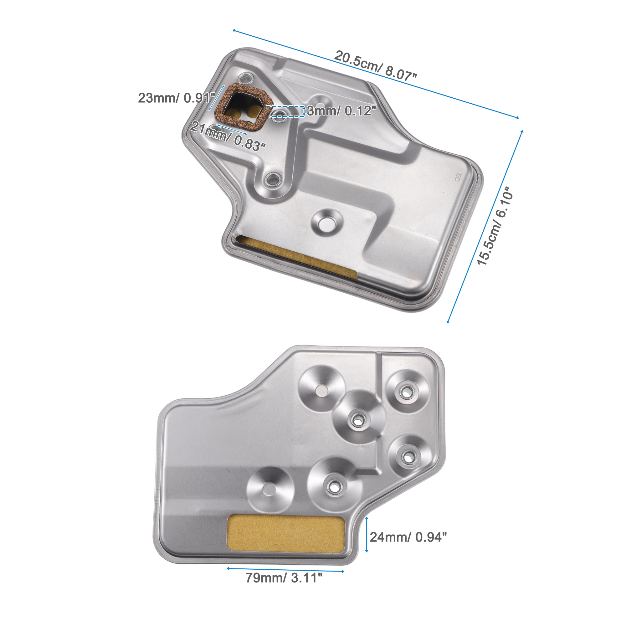 UXCELL-filtro de Fluido de Transmisión de coche F4A32-1, filtro de aceite para Mitsubishi Eclipse GST, GSX 2.0L L4 - Gas 1995 4632138010 - imagen 5