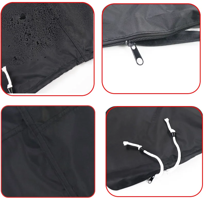 Funda impermeable 420D anti-UV para motor fueraborda hasta 15 CV - imagen 3