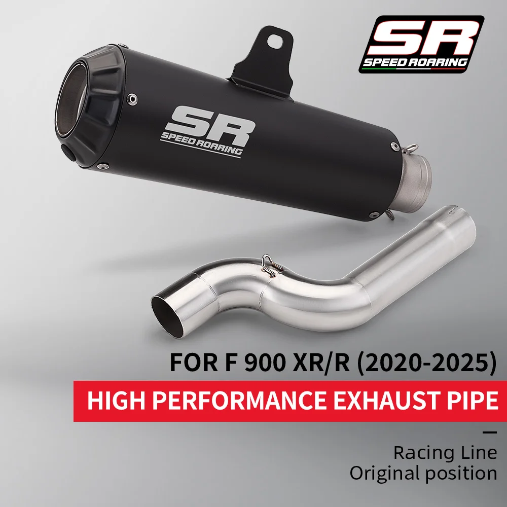 Silenciador Slip-On BMW F900 R XR 2020-2023 51mm