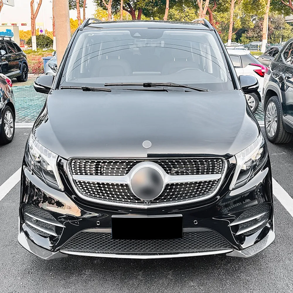 Parachoques AMG Mercedes Clase V W447 deflector labio - imagen 2