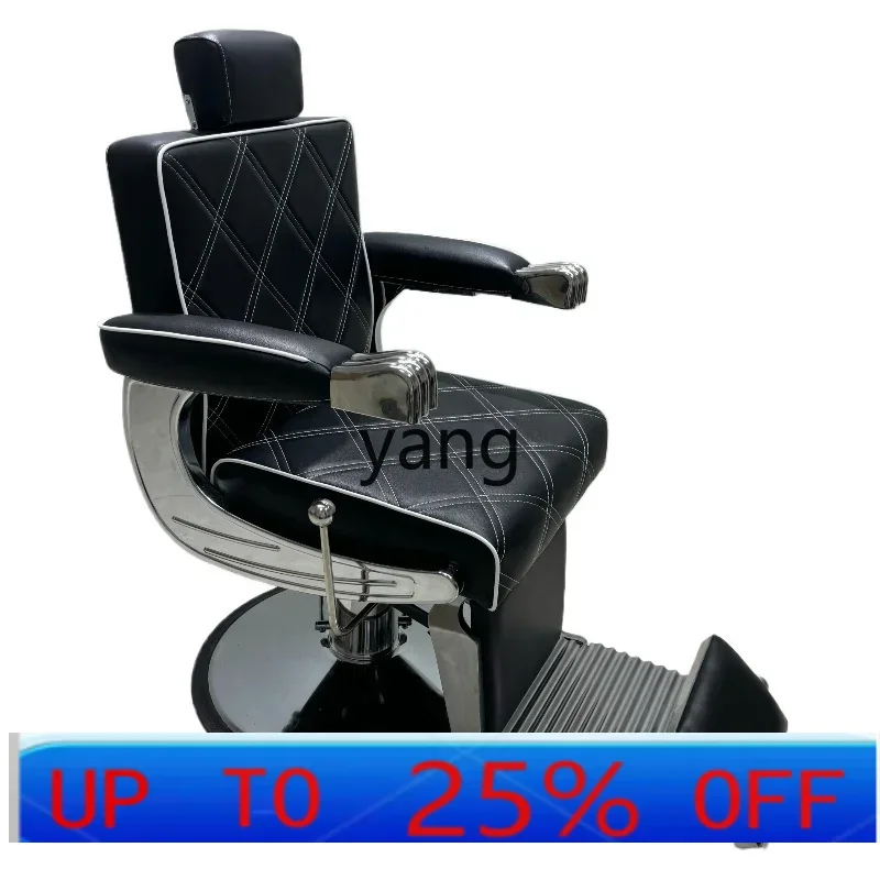 Silla de barbería premium con reposacabezas – modelo alta gama profesional
