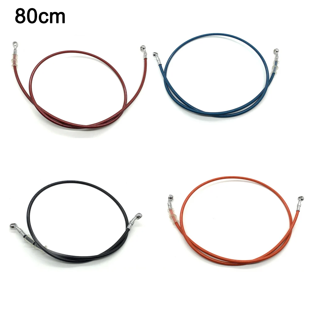Latiguillo de freno trenzado para moto con racor Banjo universal