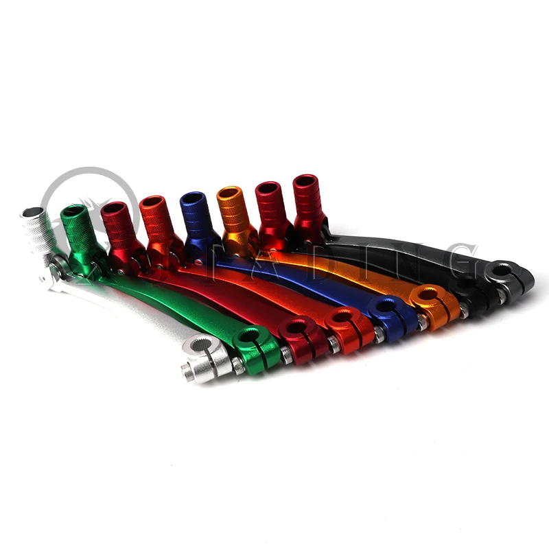 Palanca de cambios plegable aluminio CNC pit bike Kayo Apollo Bosuer 110-250cc - imagen 2